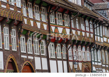 the old truss city of Einbeck in germany the old truss city of Einbeck in germany 138050519