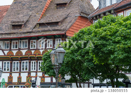 the old truss city of Einbeck in germany the old truss city of Einbeck in germany 138050555