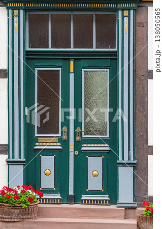 the old truss city of Einbeck in germany 138050565