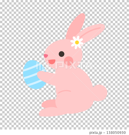 イースターバニーのイラスト うさぎ イースターバニーのイラスト うさぎ 138050930