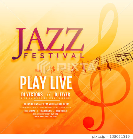 musical event flyer poster background design 138051519