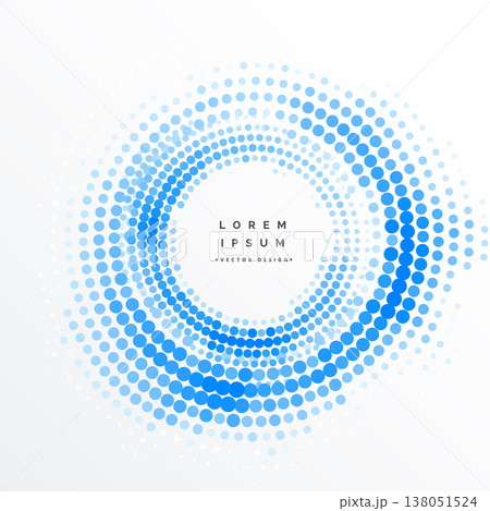 abstract circular halftone frame background abstract circular halftone frame background 138051524
