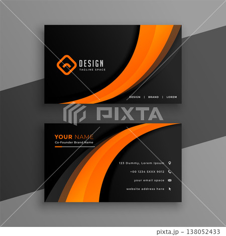 elegant corporate visiting card template a ready to print design elegant corporate visiting card template a ready to print design 138052433