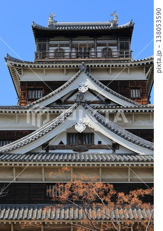 広島城 天守閣 外観 広島城 天守閣 外観 138053590