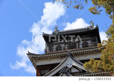 広島城 天守閣 外観 広島城 天守閣 外観 138053593