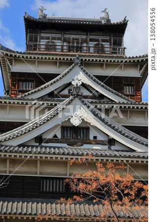 広島城　天守閣　外観 138054556