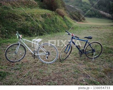 サイクリング車のある風景 サイクリング車のある風景 138054733