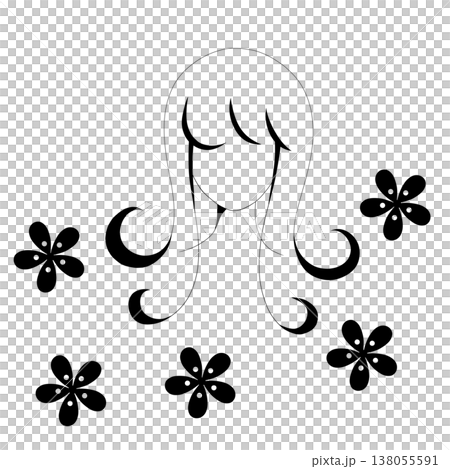 婦女和鮮花 婦女和鮮花 138055591