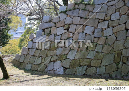 広島城の石垣 138056205