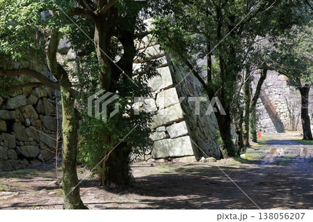 広島城の石垣 広島城の石垣 138056207