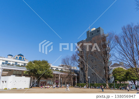 東京都市風景 武蔵境駅南口 境南ふれあい広場公園 東京都市風景 武蔵境駅南口 境南ふれあい広場公園 138056947