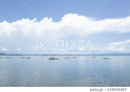錦江湾の風景 夏 錦江湾の風景 夏 138056987