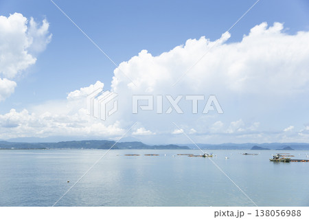 錦江湾の風景 夏 錦江湾の風景 夏 138056988