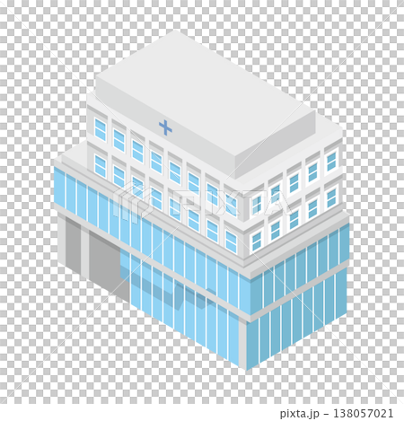 醫院建築示意圖 醫院建築示意圖 138057021