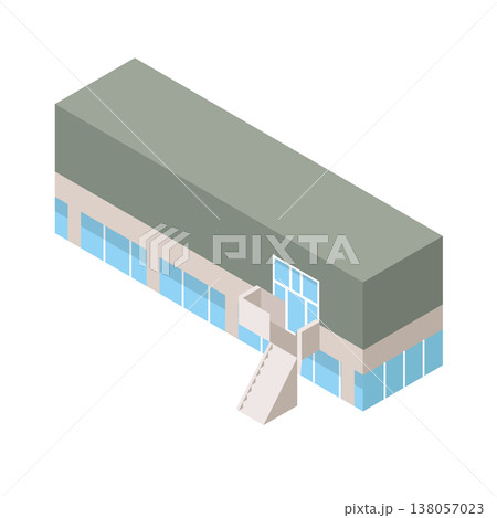 美術館の建物イラスト 美術館の建物イラスト 138057023