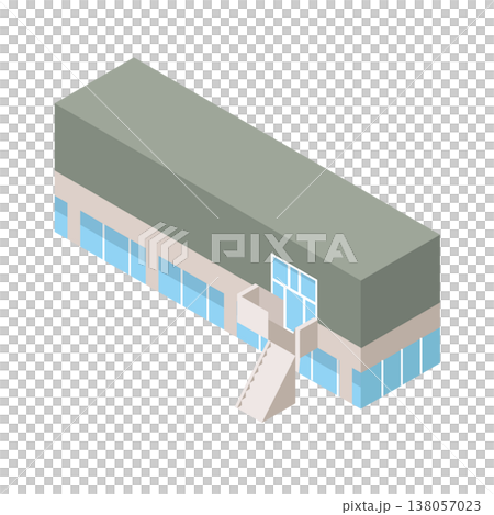 美術館の建物イラスト 美術館の建物イラスト 138057023