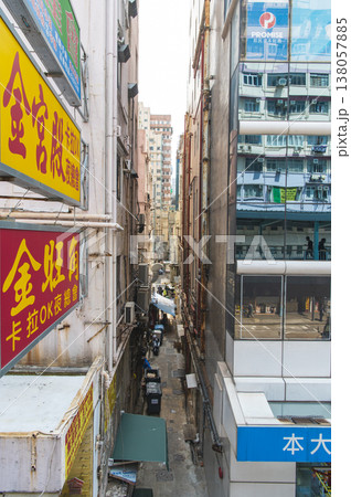 香港 旺角の街並み 香港 旺角の街並み 138057885