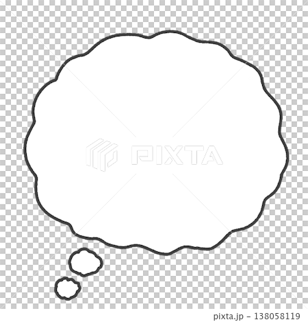想像對話氣泡圖標 138058119