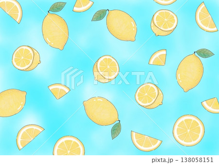 レモンのパターン 138058151