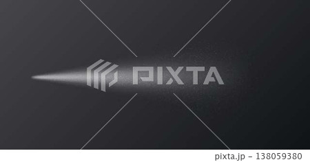 Bright Light Beam on Dark Background Bright Light Beam on Dark Background 138059380