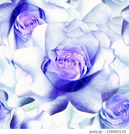 Seamless floral  background. Flowers peonies and petals peonies. Close up. 138060128