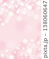 ピンクのキラキラ縦背景 138060647