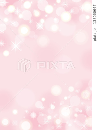 ピンクのキラキラ縦背景 138060647