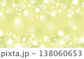 黄緑のキラキラ背景　16:9 138060653