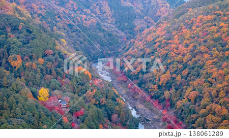 NOV 28 2025 Scenic River Gorge of Rankyo in Kyoto NOV 28 2025 Scenic River Gorge of Rankyo in Kyoto 138061289