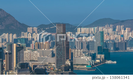 Bustling Hung Hom District Blending Waterfront and Urban Streets March 15 2026 Bustling Hung Hom District Blending Waterfront and Urban Streets March 15 2026 138061341