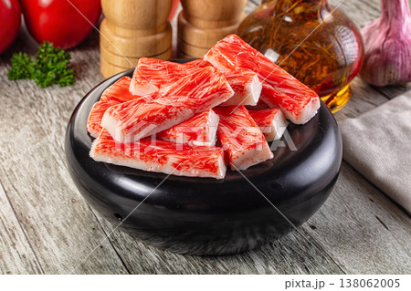 Crab meat sticks - fish surimi 138062005