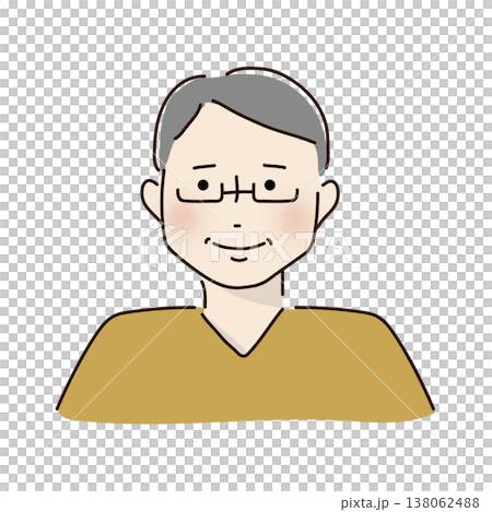戴眼鏡的男人 戴眼鏡的男人 138062488
