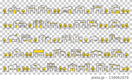 Streetscape, background, material, house, detached house, home, line drawing, material, simple, decoration, ornament, vector, illustration Streetscape, background, material, house, detached house, home, line drawing, material, simple, decoration, ornament, vector, illustration 138062878