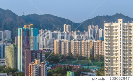 March 22 2026 a Wong Tai Sin District Skyline Hong Kong 138062947