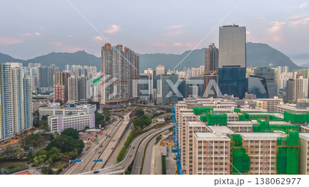 March 22 2026 a Wong Tai Sin District Skyline Hong Kong 138062977
