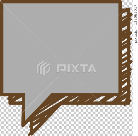 A single square icon of a graffiti-style speech bubble. A single square icon of a graffiti-style speech bubble. 138063017