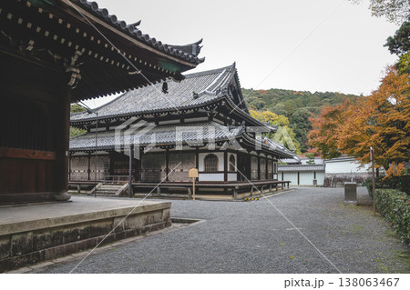 Historic Shari-den Hall at Sennyu ji Temple Kyoto Nov 28 2025 Historic Shari-den Hall at Sennyu ji Temple Kyoto Nov 28 2025 138063467