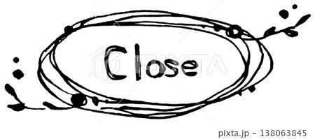 植物のフレーム　Close 138063845