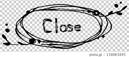 植物のフレーム　Close 138063845