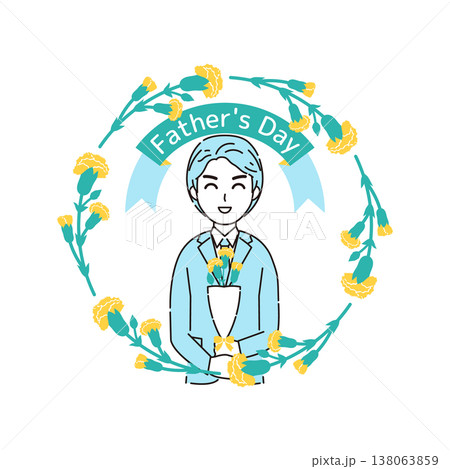 父の日のイラスト2 138063859