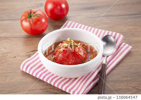 丸ごとトマトスープ 丸ごとトマトスープ 138064547