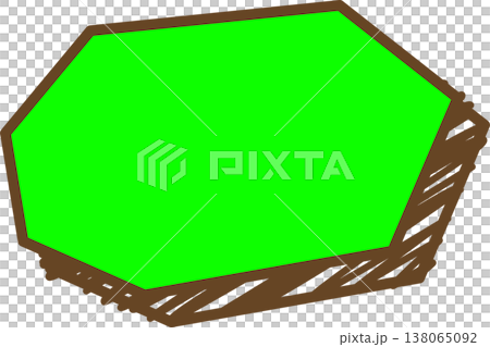 Single icon of a graffiti-style speech bubble (polygonal) Single icon of a graffiti-style speech bubble (polygonal) 138065092