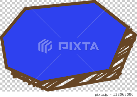 Single icon of a graffiti-style speech bubble (polygonal) Single icon of a graffiti-style speech bubble (polygonal) 138065096
