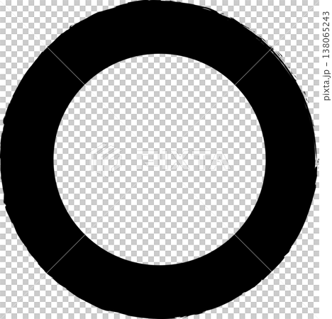 Circle frame brush stroke, round shape Circle frame brush stroke, round shape 138065243
