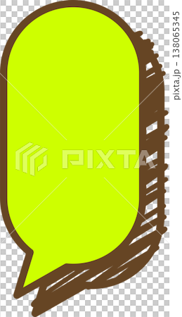 A single circular icon of a graffiti-style speech bubble. A single circular icon of a graffiti-style speech bubble. 138065345