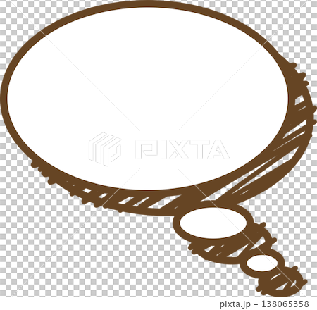 A single circular icon of a graffiti-style speech bubble. A single circular icon of a graffiti-style speech bubble. 138065358