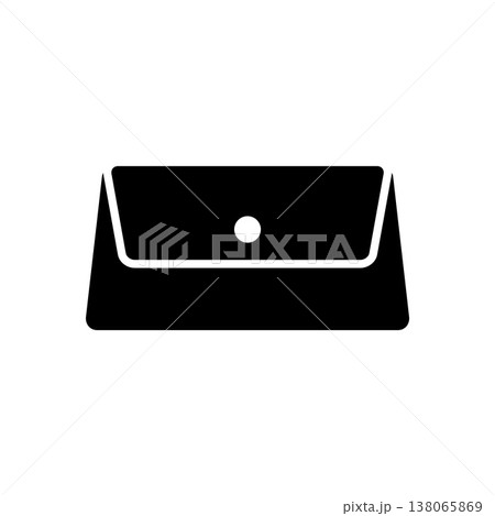 Clutch bag icon vector design templates simple and modern 138065869