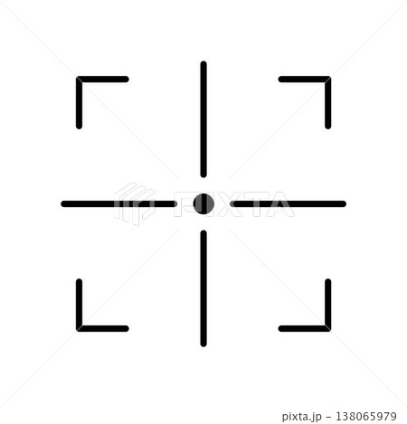 Cross hair icon vector design templates Cross hair icon vector design templates 138065979