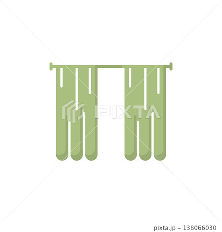 Curtain icon vector design templates simple and modern 138066030