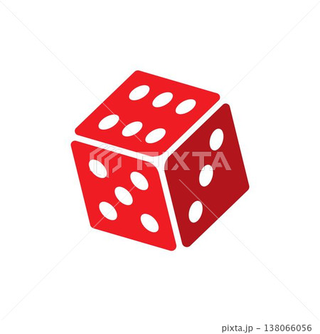 Dice icon vector design templates Dice icon vector design templates 138066056